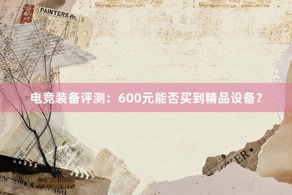 电竞装备评测：600元能否买到精品设备？